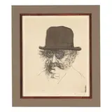 Worcester Sheriff by Michael Louis Jacques, Etching on paper, sold Feb 2026