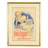 Le Punch Grassot, Se Trouve Ici by Jules Chéret, Lithograph in colors, sold Feb 2026