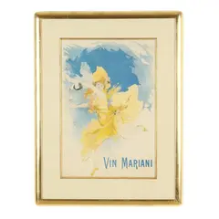 Vin Mariani by Jules Chéret, Lithograph in colors, sold Feb 2026