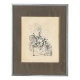 El Cid by Salvador Dalí, Etching, sold Feb 2026