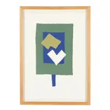In Memory of Arp I by Gerardo Rueda, Serigraph in colors, sold Feb 2026