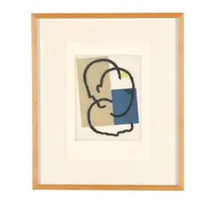 Untitled by Rafael Canogar, Etching in colors, sold Feb 2026