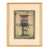Untitled by Lucio Muñoz, Etching in colors, sold Feb 2026