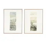 Pair of Framed Prints by Brenda Hartill, Each an etching in colors with relief, sold Feb 2026