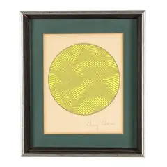 Abstract Composition by Henry C. Pearson, Screenprint in colors, sold Jan 2026