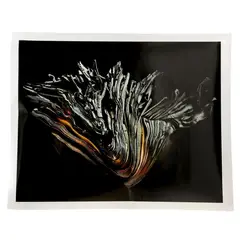 V Book , from the Burn Series by Burk Uzzle, Archival pigment print on Hahnemühle Photo Rag Baryta pigment paper, sold Jan 2026
