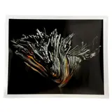 V Book , from the Burn Series by Burk Uzzle, Archival pigment print on Hahnemühle Photo Rag Baryta pigment paper, sold Jan 2026
