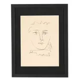 Pour Roby by Pablo Picasso, Etching, sold Jan 2026