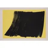 L 1970-4, issue de la suite de l'ouvrage Farandole, suite A, planche 4 by Hans Hartung, Lithographie (pinceau et aérographe) en couleurs sur papier vélin de Guarro, toutes marges, sold Mar 2020