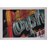 Orph, from the Documenta portfolio - 1972 by Robert Cottingham, Lithographie en couleurs sur papier Arches filigrané, toutes marges, sold Mar 2020