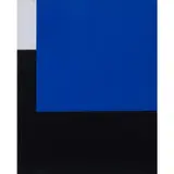 Espace Bleu - 1959 by Aurélie Nemours, Sérigraphie en 3 couleurs sur carton teinté bleu, toutes marges, à pleine page, sold Mar 2020