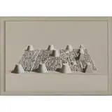 La ville d'Alexandrie by Hora Darmian, 1982, Gouache sur papier marouflée sur panneau, signée, titrée et datée en bas à gauche., sold Feb 2020