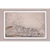 Maître du carnet de l'Ermitage by Maître du carnet de l'Ermitage, Plume et encre noire, aquarelle, sold Jun 2020
