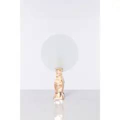 & Mattia Bonetti (né en 1951) by Elizabeth Garouste, Bronze patiné or et verre dépoli, sold Jun 2020