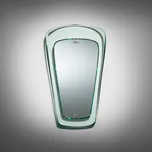 Wall mirror by Max Ingrand, c. 1949, glass, mirrored-glass, nickel-plated brass, sold Mar 2023