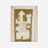 Untitled by Nerone and Gianni Patuzzi, carved and gilt Carrara marble, sold Mar 2023
