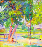 Untitled by Ibarra de la Rosa, Oil on Canvas, sold Oct 2022