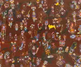 Untitled by Claude Utley, Acrylic on Canvas- 20x24'' (MEDIUM), sold Nov 2022