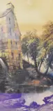 Mill On The Wharfe, Yorkshire by Josiah Whymper, watercolour, offered Aug 2023