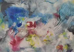 Tropicana by Martha Offner, watercolour, sold Aug 2023
