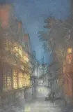 Canterbury by James Alphege Brewer, pencil, offered Aug 2023