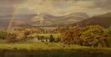 Sunshine and Showers, Windermere by Keith Melling, print, offered Aug 2023