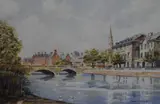 Watercolours by Cyril Pilgrim, watercolor, offered Jul 2023