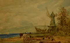 Brighton 1854 by S.E Hurst, watercolour, offered Jul 2023