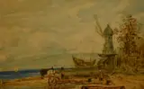 Brighton 1854 by S.E Hurst, watercolour, offered Jul 2023