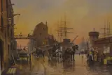 Old Liverpool by John Chapman, print, offered Jul 2023