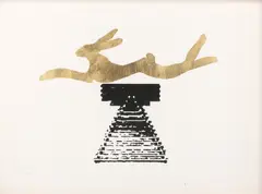 Untitled by Barry Flanagan, pencil, offered Jul 2025