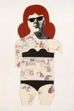 Untitled by Peter Blake, pencil, offered Jul 2025