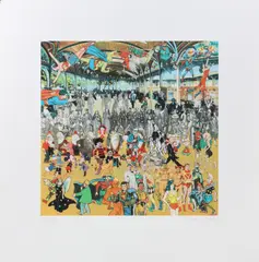 Untitled by Peter Blake, pencil, offered Jul 2025