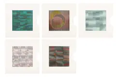 Untitled by Carlos Cruz-Diez, ink, offered Jul 2025