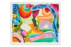Untitled by Gillian Ayres, pencil, offered Jul 2025