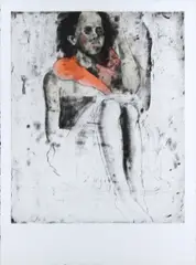Untitled by Jim Dine, pencil, offered Jul 2025