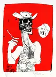 Untitled by Ralph Steadman, pencil, offered Jul 2025
