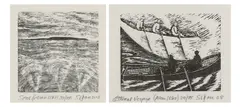 Untitled by Joseph Sloan, pencil, offered Jul 2025