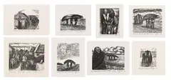 Untitled by Joseph Sloan, pencil, offered Jul 2025