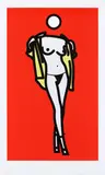 Untitled by Julian Opie, screenprint, offered Jul 2025