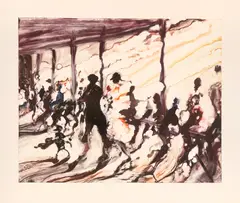 Untitled by Bill Jacklin, pencil, offered Jul 2025
