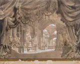 Manner of by Bibiena Family, ink, sold Nov 2024