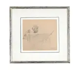 Untitled by Frank Bramley, Pencil on paper, sold Nov 2024