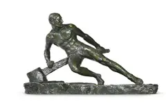 Untitled by Pierre le Faguays, bronze, sold Nov 2024