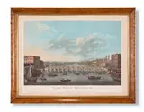 A view of westminster bridge by Pierre-Michel Alix, engraving, sold Nov 2024