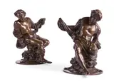 Untitled by Alfred Stevens, Plaster versions of the present figures are in the Victoria and Albert Museum, London, sold Oct 2024