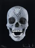 For The Love of God by Damien Hirst, Screenprint in colours, sold Oct 2024