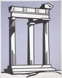 Temple by Roy Lichtenstein, Offset lithograph printed in colours, sold Oct 2024