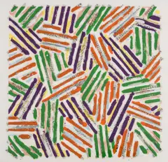 Untitled by Jasper Johns, Print, sold Oct 2024
