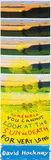 Remember That You Cannot Look At the Sun or Death for Very Long by David Hockney, Lithograph printed in colours with screenprint in yellow, sold Oct 2024